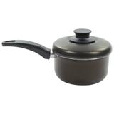 Panela Pequena Antiaderente 16cm Em Alumínio - Preta - Alufort