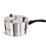 Panela Pipoqueira De Manivela Aluminio Remaza 3 Litros