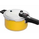 Panela pressão 4,5 l eterna amarela - nigro