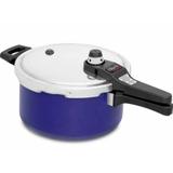 Panela pressão 4,5 l eterna azul- nigro