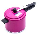 Panela Pressão Capacidade Para 4,5 Litros Rosa Pink Lares
