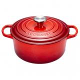 Panela Redonda Signature Le Creuset 34 Cm Vermelho
