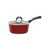 Panela Tramontina Mônaco Alumínio Antiaderente com Tampa Vermelha 18cm 2L