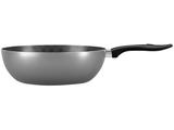 Panela Wok Antiaderente Alumínio Salsa 7017/374 - Prata 28cm