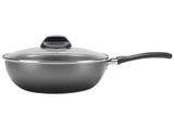 Panela Wok Brinox Antiaderente 4,1L 28cm - com Tampa Garlic 7000/168