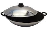 Panela Wok Chinesa com Tampa Ramos