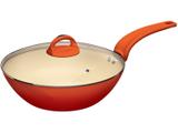Panela Wok Dolce Vita by Euro Home em Cerâmica - 3,5L 28cm com Tampa Intense ALCI6154