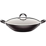 Panela Wok Mônaco Tampa De Vidro 36cm 20868036 Tramontina