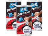 Pano de Limpeza Scott Duramax Reutilizável - 3 Pacotes com 58 Unidades Cada
