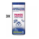 Panos Umedecidos Bacfree Álcool 70 Inpm. Mata 99% Bacterias - Coperalcool