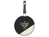 Panquequeira tapioqueira 22cm my lovely misto alu com reves antiaderente e silicone tramontina