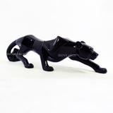 Pantera Negra Preta Estatueta Decoração Resina Premium- 39cm - Inove fácil