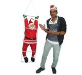 Papai Noel Escada Natalino Escalador Enfeite Natal Decoracao (BSL-36041-12) - Braslu