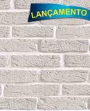 Papel Adesivo Contact Tijolo Branco Lavável 45 Cm X 10 Metros - Plastcover