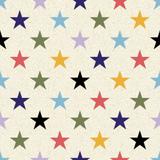 Papel de Parede Estrelas Coloridas - Qcola