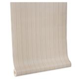 Papel De parede importado lavável vinílico texturizado arabesco floral listrado quarto sala banheiro - Zcod