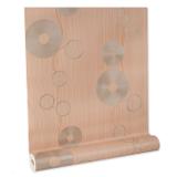 Papel De parede importado lavável vinílico texturizado arabesco floral listrado quarto sala banheiro - Zcod
