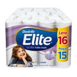 Papel higienico folha dupla elite leve 16 pague 15 rolos de 30m - Softys