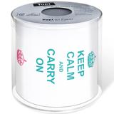 Papel Higiênico Importado Folha Tripla Decorado Keep Calm - Precinho justo hu