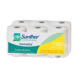 Papel Toalha Bobina FS Extra 6X200m Inovatta SANTHER - Fd c/ 6 rolos