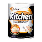 Papel toalha folha tripla kitchen 100 folhas - Softys