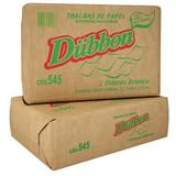 Papel Toalha Interfolha Dubbon Branco 22,5 cm x 21 cm com 5.000 Unidades