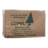 Papel Toalha Interfolhado Luxo 22x20,5cm 1000 Folhas Isapel