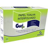 Papel Toalha Manikraft 2 Dobras Interfolhado Guri Plus PT 1000 Un
