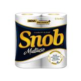 Papel toalha Multiuso folha dupla - com 2 unidades - Snob