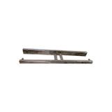 Papeleira dupla join inox polido - Formi