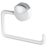 Papeleira para Banheiro Parede Herc Lavello ABS Branco / Cromado