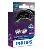Par Adaptador Farol Canbus Led Philips Canceller 21W P21 P21/5 W21 Philips