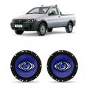 Par Alto Falante Hurricane 6 Polegadas Fiat Strada