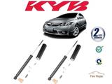 Par amortecedor traseiro honda new civic 2006 2007 2008 2009 2010 2011 kayaba