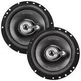 Par de Alto Falante Bravox TR6 U Triaxial Alto Falante de 6 Polegadas 120w Rms