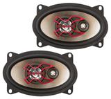 Par de Alto Falantes 4x6 Polegadas Bravox Triaxial B3X46X
