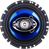 Par de Alto Falantes Booster BS-680U 6 Polegadas 100W RMS Azul