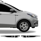 Par De Aplique Lateral Ford Ka 2015/2019 Emblema Resinado - Sportinox