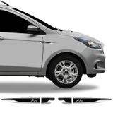 Par De Aplique Lateral Ford Ka 2015/2019 Emblema Resinado - Sportinox