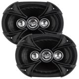 Par De Auto Falante Bravox Quadraxial B4x69bk 6x9 220w Rms