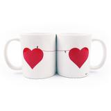 Par de Canecas Tudo por Amor - Geek10