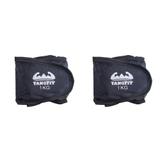 Par de Caneleiras Tornozeleiras 1kg Yangfit