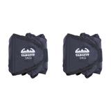 Par de Caneleiras Tornozeleiras 3kg Yangfit