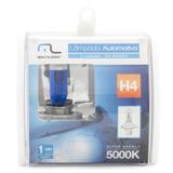Par de Lâmpadas Automotiva Multilaser H4 - 12V - 55 Watts Su