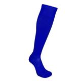 Par de meia de compressão anatômica - Lisa Azul Royal - Fm (fábrica de meias)