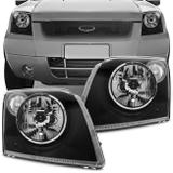 Par Farol Ecosport 2003 2004 2005 2006 2007 Foco Simples Máscara Negra Pisca Integrado - Prime