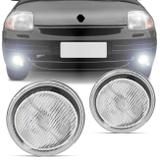 Par Farol Milha Clio 2000 2001 2002 Auxiliar Neblina - Prime