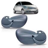 Par forro porta ford ka 1997 1998 1999 2000 2001 2002 2003 2004 2005 2006 2007 dianteiro cinza - Vernicar