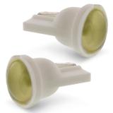 Par Lâmpadas LED T10 W5W Pingo Cob 0,1W 12V Luz Branca Aplicação Farol Meia Luz - M.x.