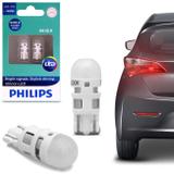 Par Lâmpadas Philips Pingo Super Branca LED Vision T10 6000K Lanterna Luz Placa